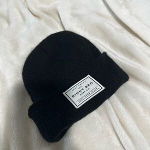 Binky Bro Kids Black Beanie
